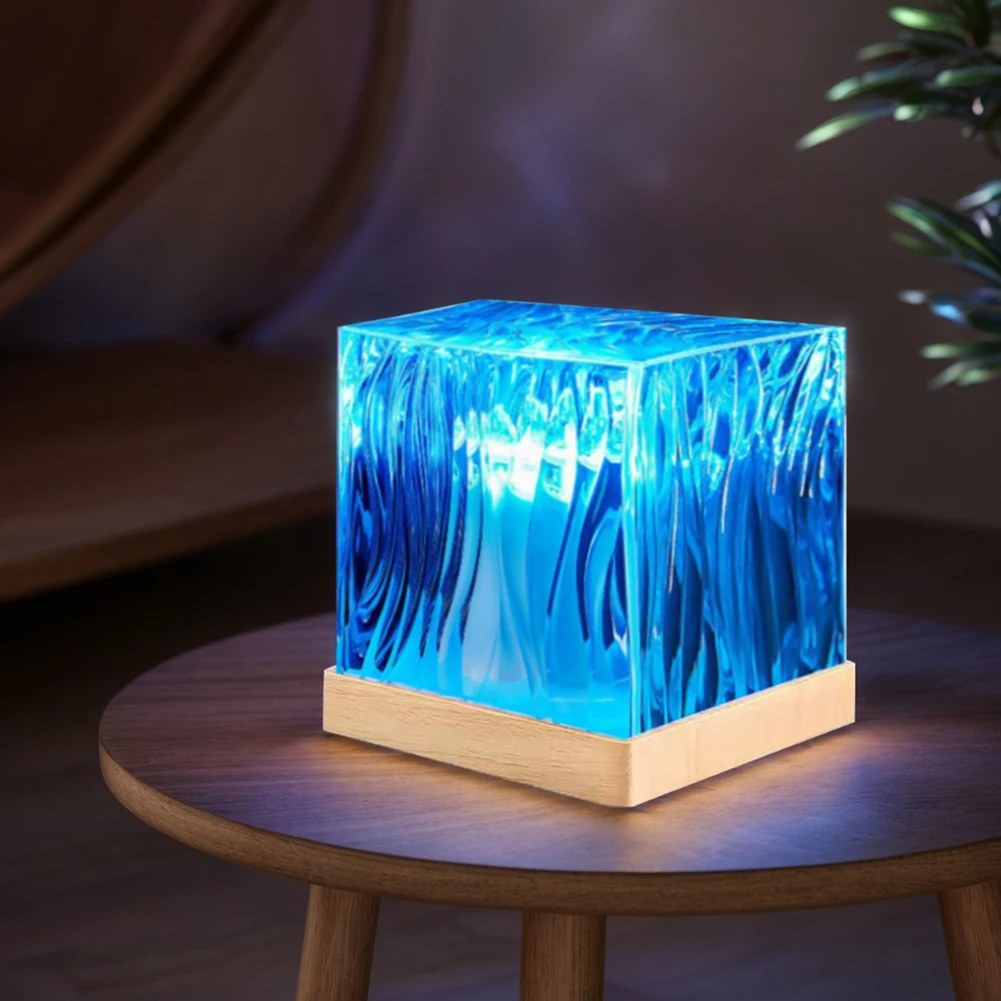 Northern Lights Water Ripple Lamp - Bedroom Ambience & Living Room Atmosphere Light - Nook Essence