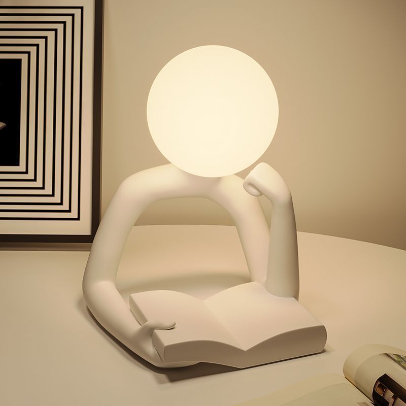 Nook Essence Modern Reading Table Lamp - Simple Dormitory Desk Light - Nook Essence