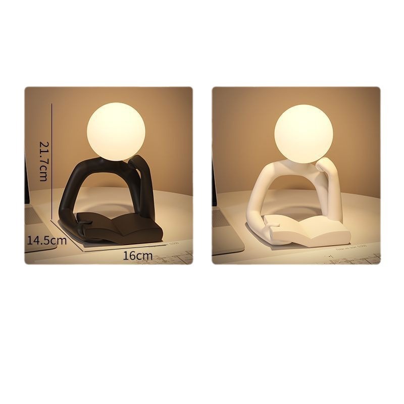 Nook Essence Modern Reading Table Lamp - Simple Dormitory Desk Light - Nook Essence