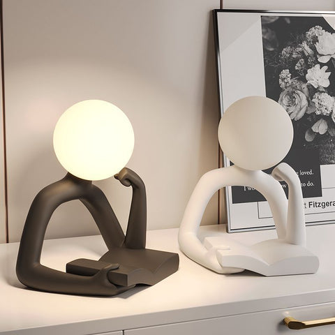 Nook Essence Modern Reading Table Lamp - Simple Dormitory Desk Light - Nook Essence